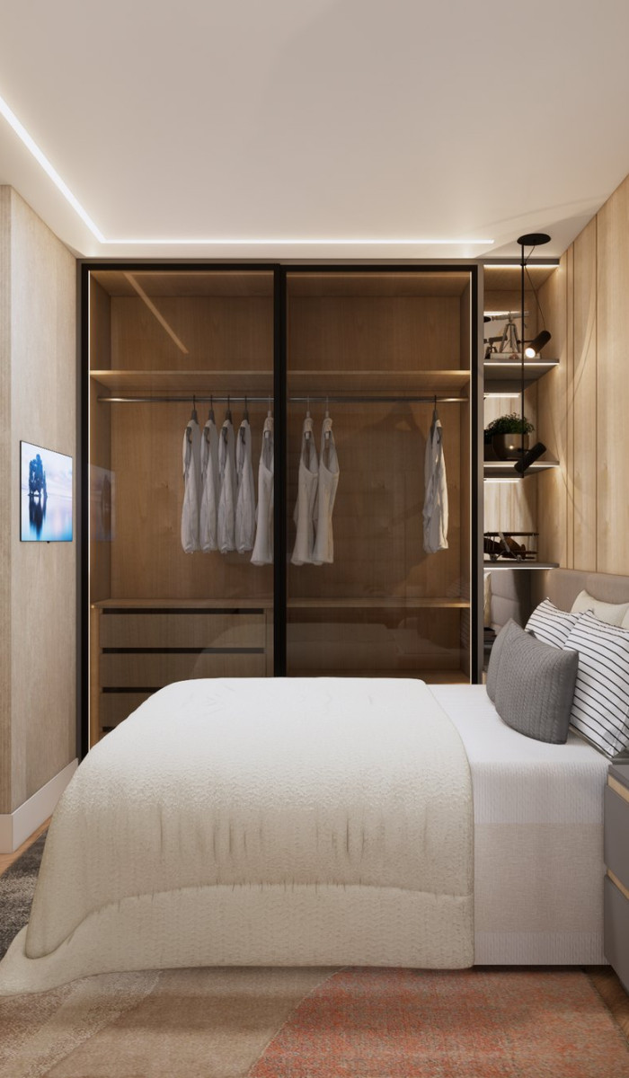 Suíte com closet